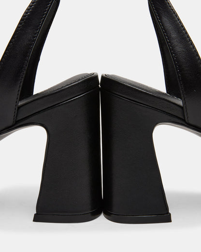 LARAH BLACK LEATHER
