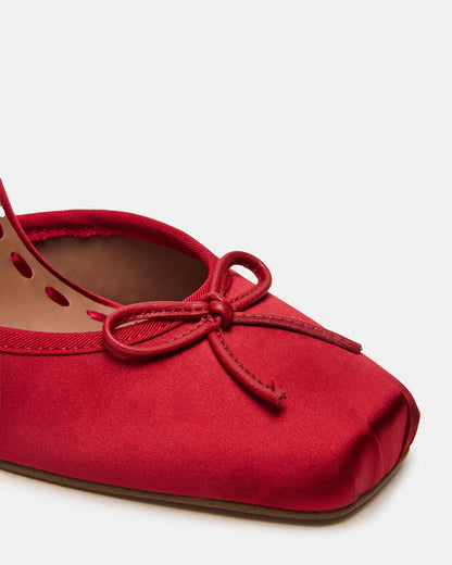 LARINA RED SATIN