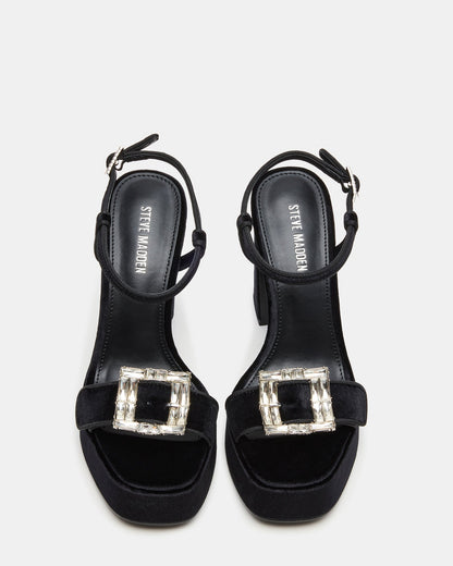 LIANDRA BUCKLE BLACK VELVET