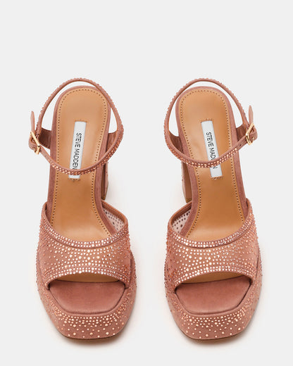LIANDRA MOCHA RHINESTONES