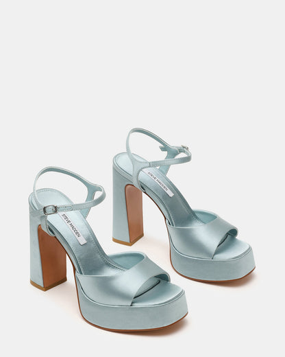 LIANDRA TEAL SATIN