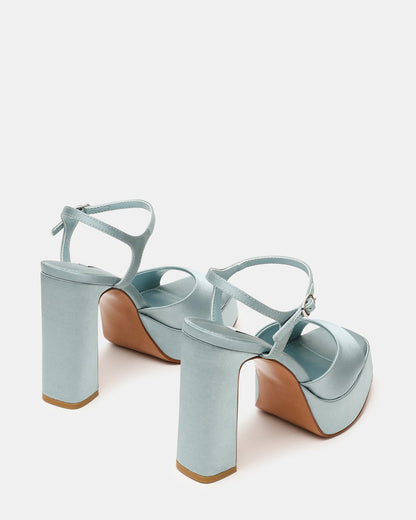 LIANDRA TEAL SATIN