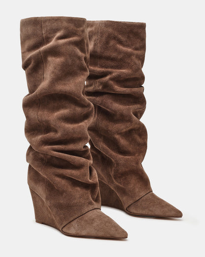 LIBERTY TAUPE SUEDE