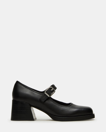 LISBON BLACK LEATHER