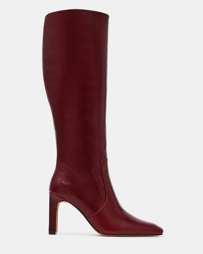 LOVELIES DARK CHERRY LEATHER