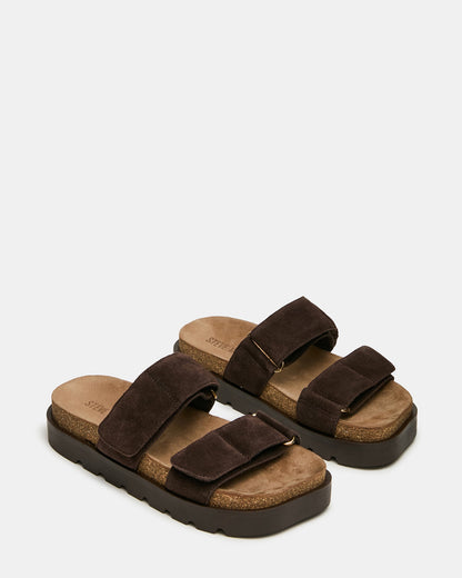LUTHER BROWN SUEDE