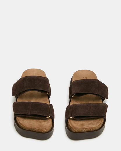 LUTHER BROWN SUEDE