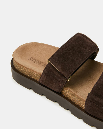 LUTHER BROWN SUEDE