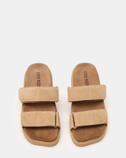LUTHER TAUPE SUEDE