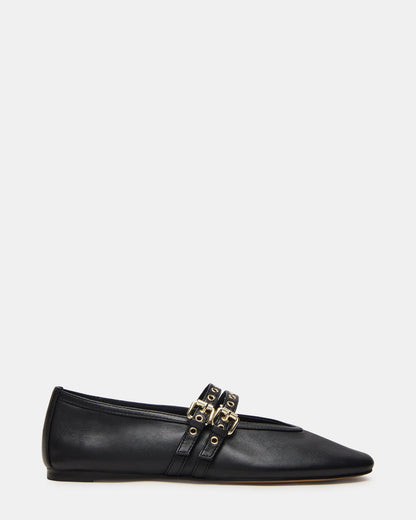 LYDIA BLACK LEATHER