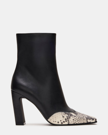LYLE BLACK LEATHER WITH SNAKE