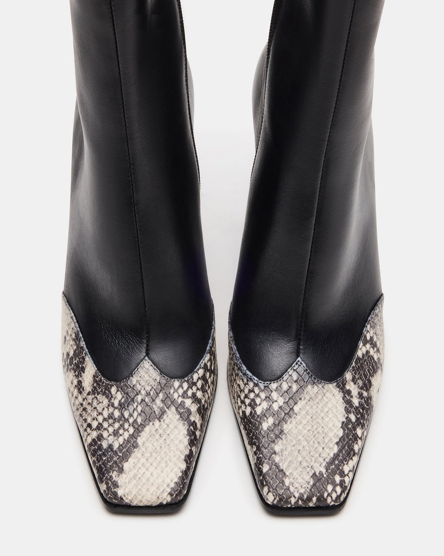LYLE BLACK LEATHER WITH SNAKE
