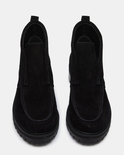 MALIK BLACK SUEDE