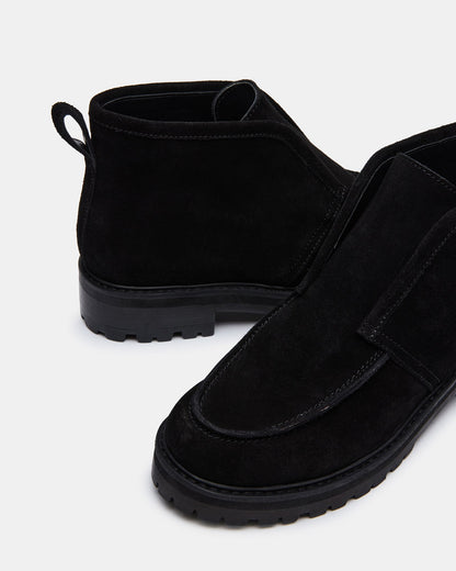 MALIK BLACK SUEDE