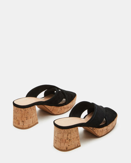 MARSDEN BLACK SUEDE