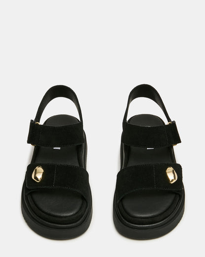 MATINE BLACK SUEDE