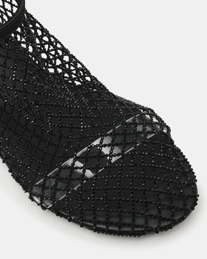 MINO BLACK RHINESTONES