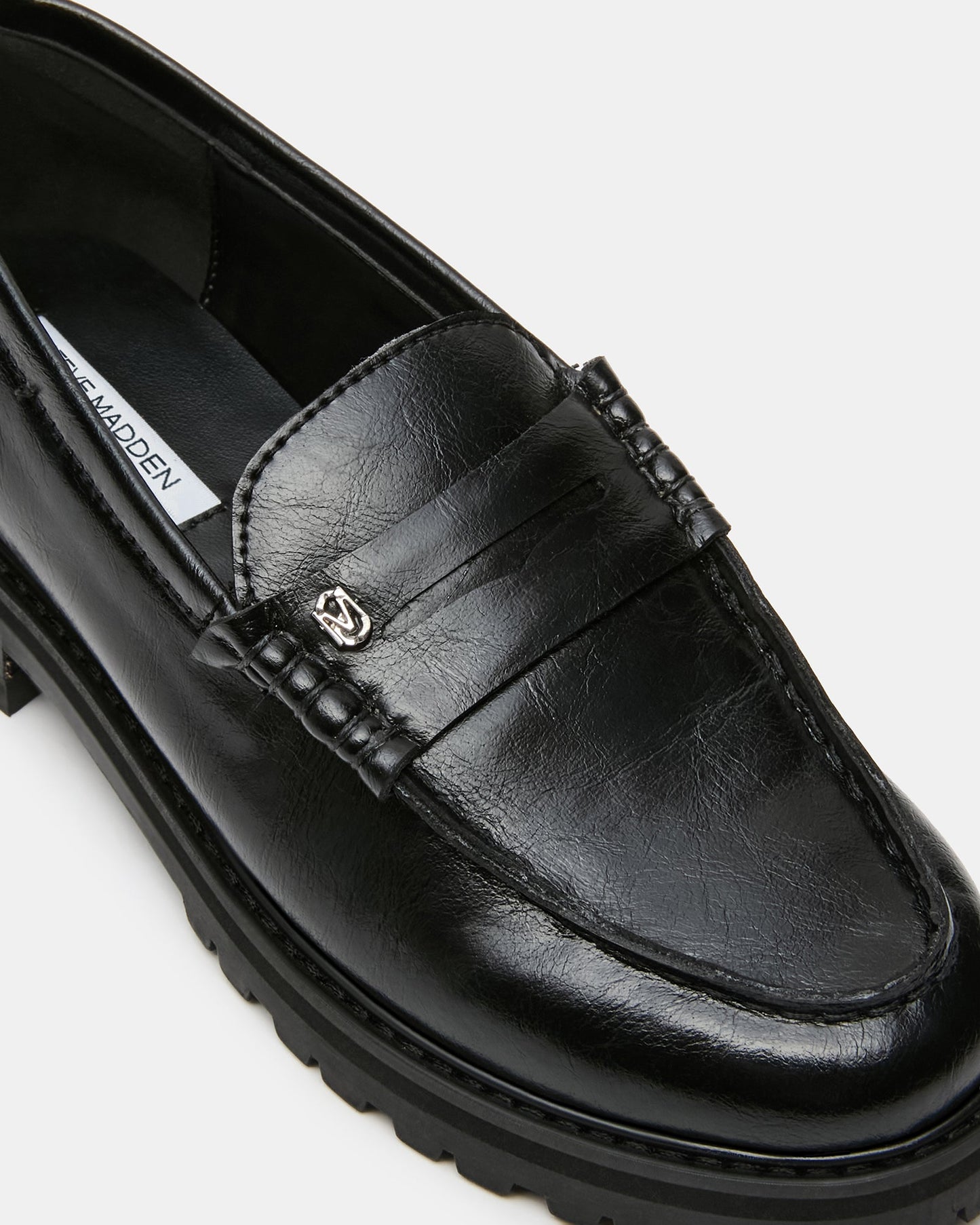 MIRAN BLACK LEATHER
