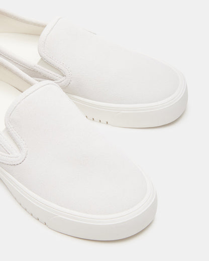 MURPHY WHITE SUEDE