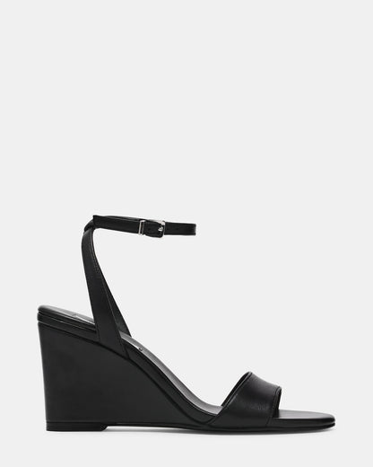 MYKA BLACK LEATHER