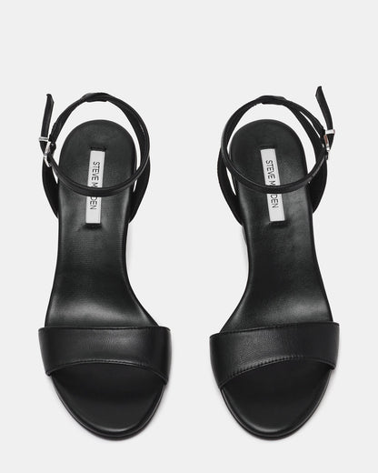 MYKA BLACK LEATHER