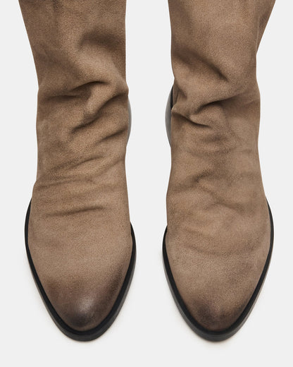 NEXIE TAUPE SUEDE