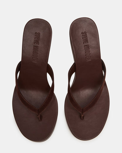 PLAYING BROWN SUEDE
