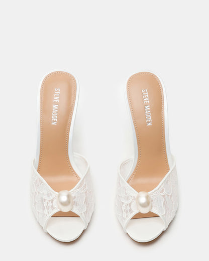 PRIYA PEARL WHITE LACE
