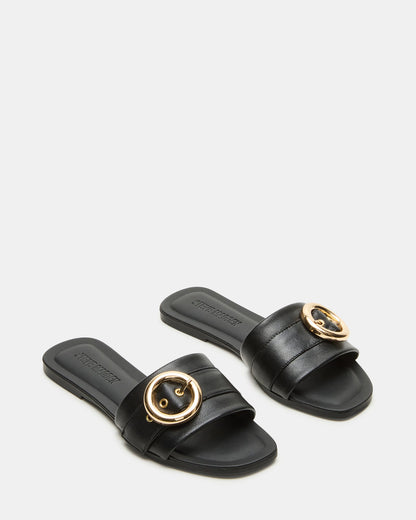 REEF BLACK LEATHER