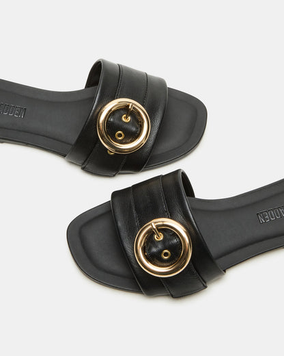 REEF BLACK LEATHER
