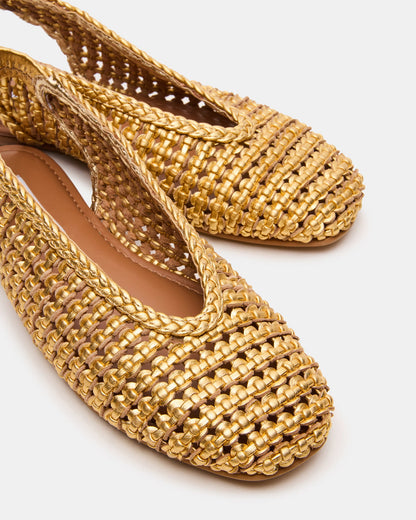 RUMI GOLD LEATHER