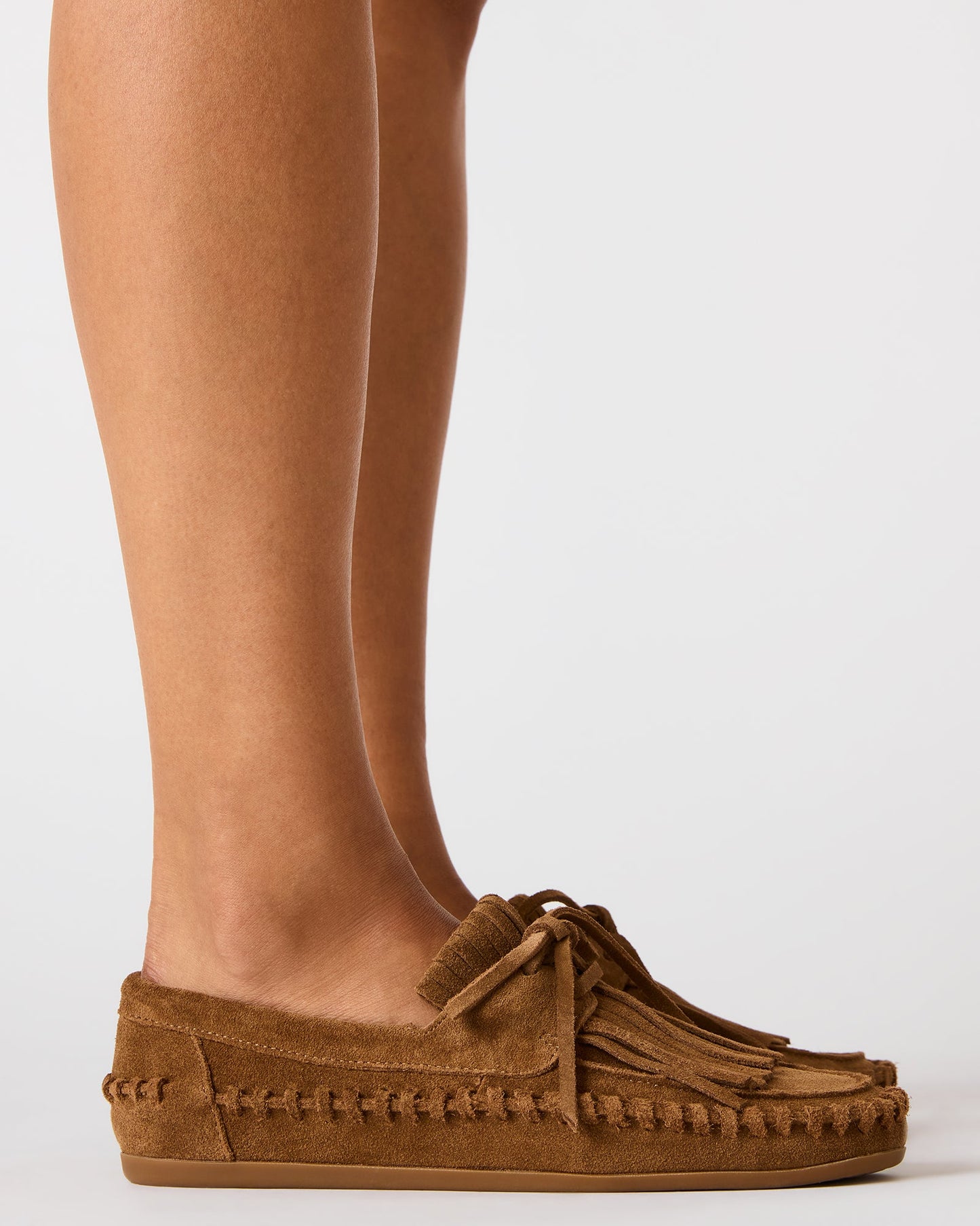 SAMUAL CHARM CHESTNUT SUEDE