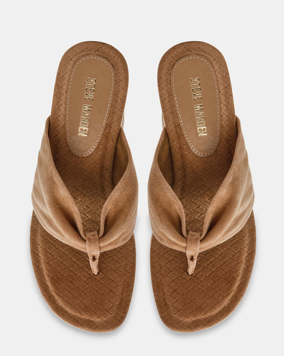 SAUCY TAUPE SUEDE
