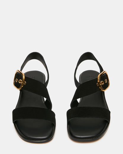 SAYER BLACK SUEDE
