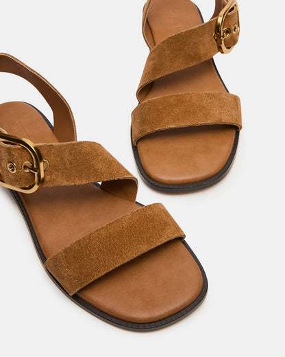 SAYER DARK TAUPE SUEDE