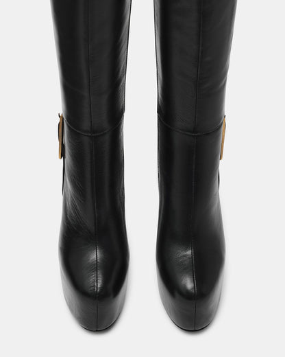 SCORN BLACK LEATHER