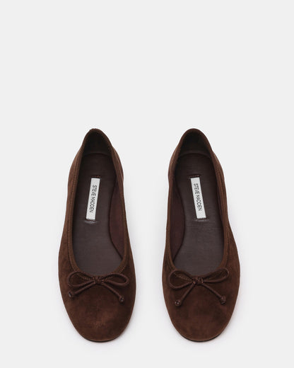 SELMA BROWN SUEDE