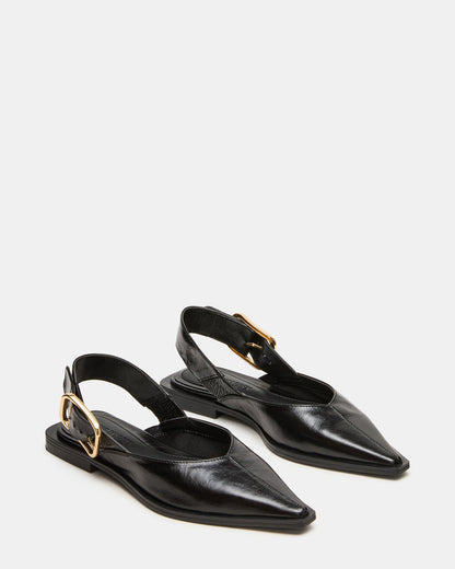 SHAY BLACK LEATHER