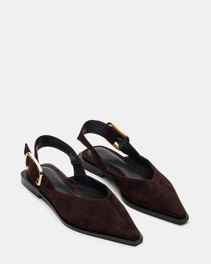SHAY BROWN SUEDE