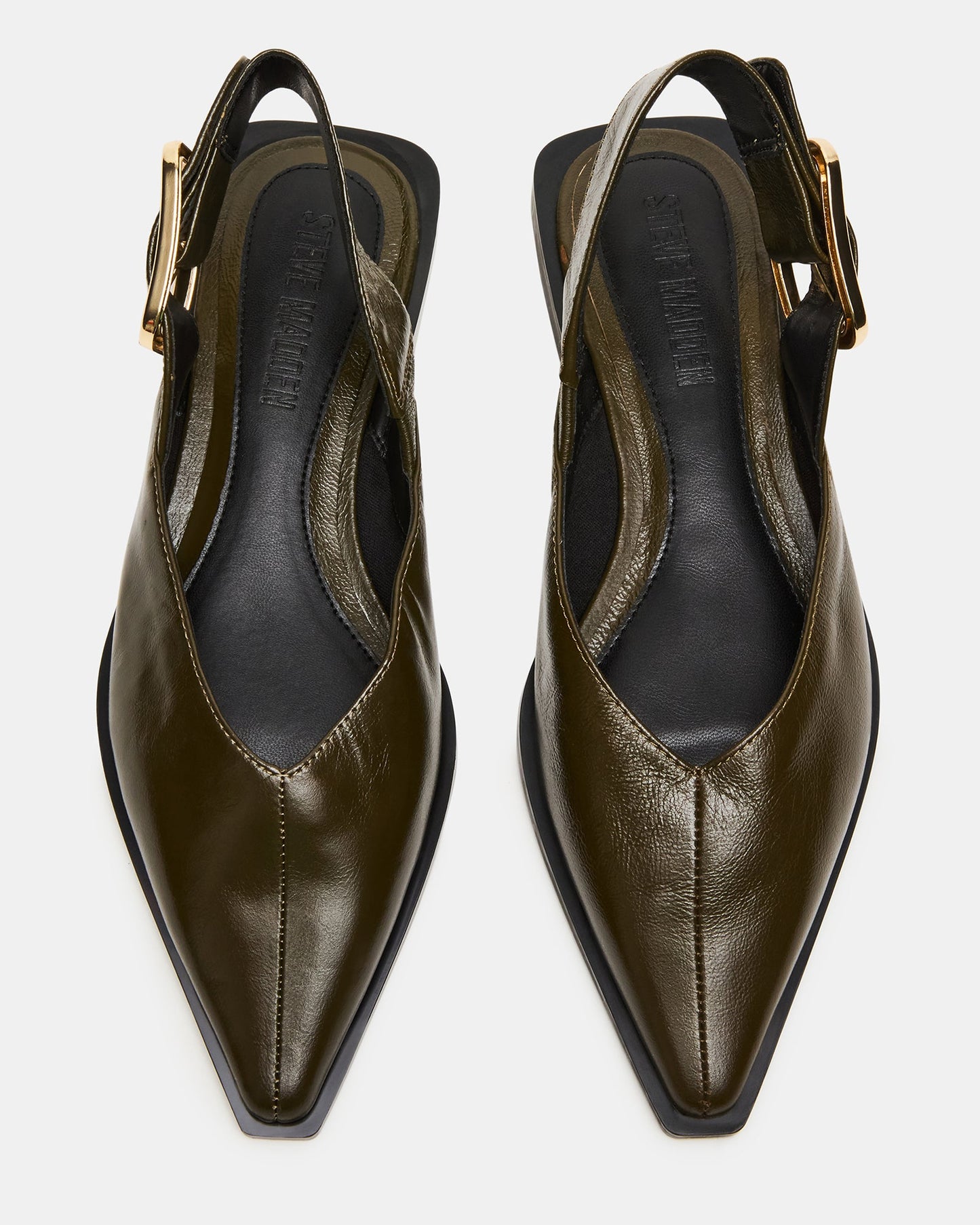 SHAY OLIVE LEATHER