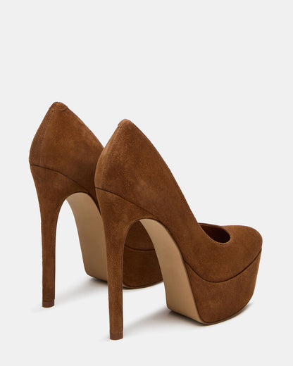 SILENE CHESTNUT SUEDE