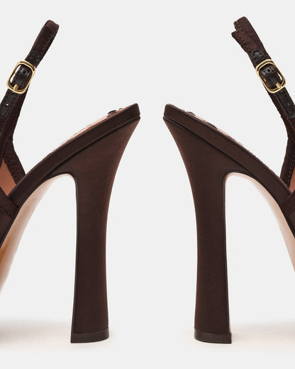 SOFIE BROWN SATIN