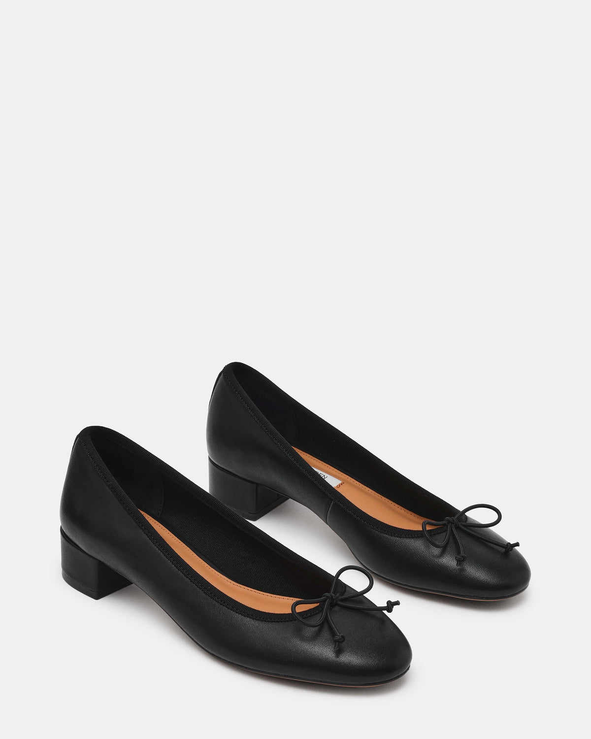 STEFFI BLACK LEATHER