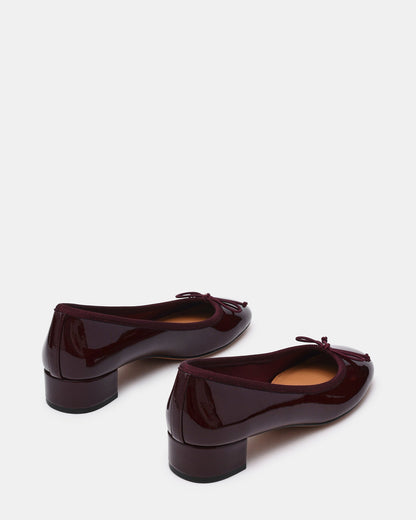 STEFFI DARK CHERRY PATENT