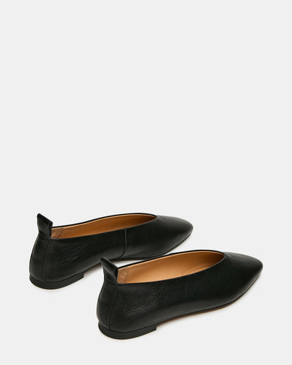 SWANKY BLACK LEATHER