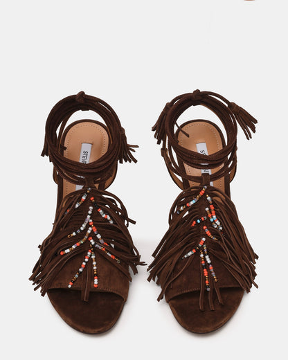 TALIA BROWN SUEDE