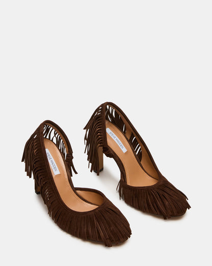 GREER BROWN SUEDE