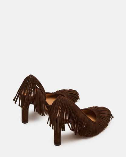 GREER BROWN SUEDE