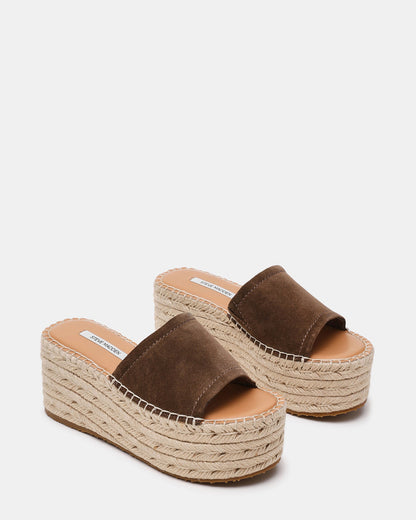 TARINA TAUPE SUEDE