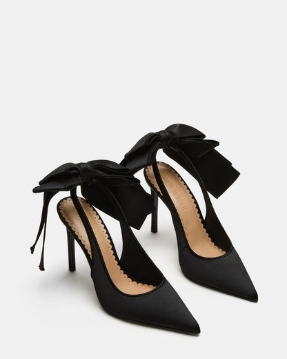 TEACUP BLACK SATIN